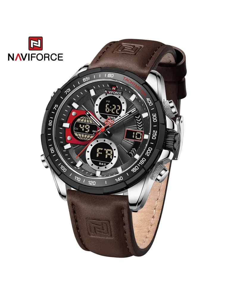 ZEGAREK MĘSKI NAVIFORCE NF9197L S/B/D.BN + BOX ZEGAREK MĘSKI NAVIFORCE NF9197L S/B/D.BN + BOX