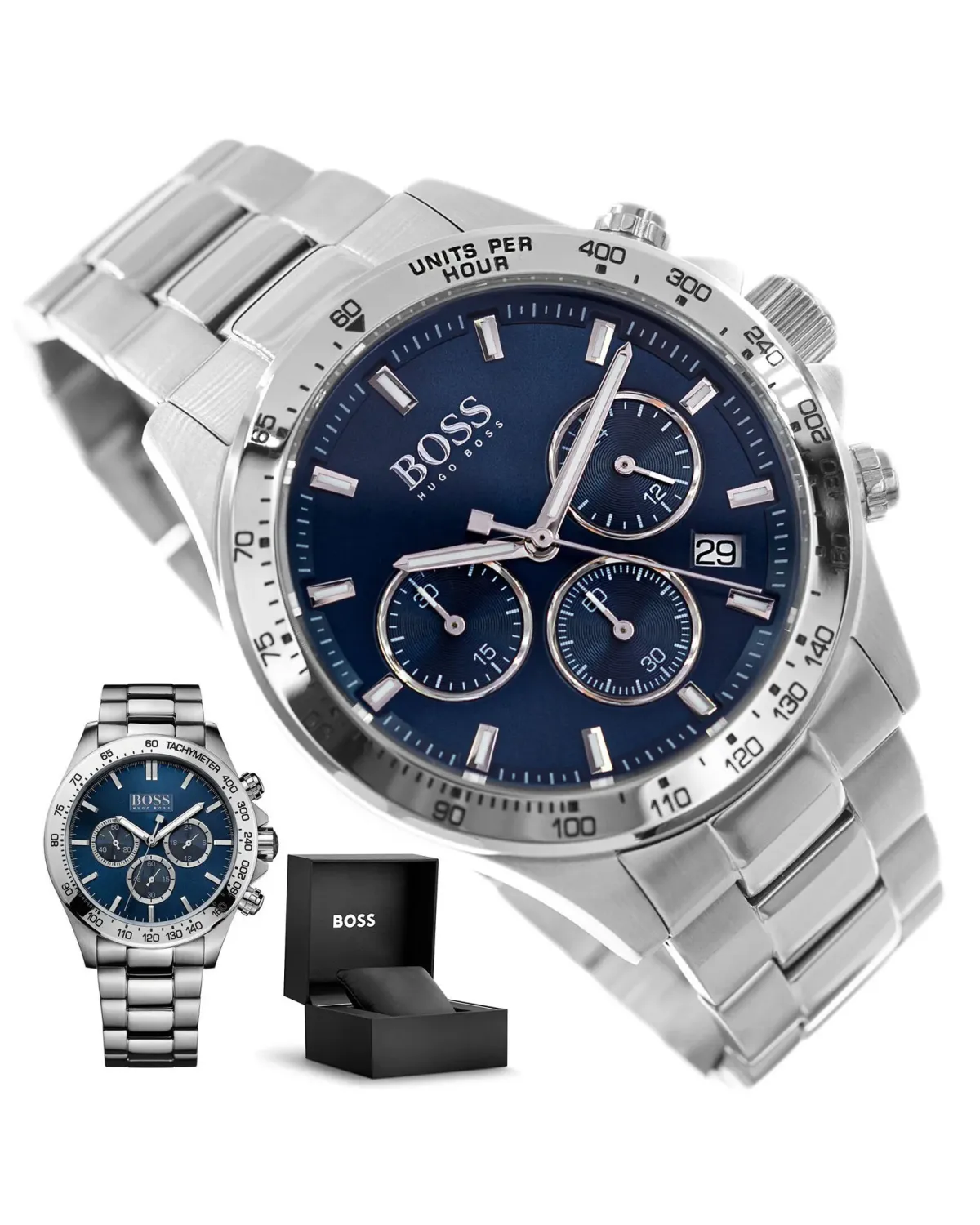 ZEGAREK MĘSKI HUGO BOSS 1512963 - IKON + BOX ZEGAREK MĘSKI HUGO BOSS 1512963 - IKON + BOX