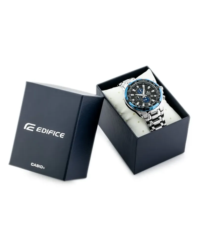 ZEGAREK MĘSKI CASIO EDIFICE EFR-539D-1A2 - 10ATM (zd114b) + BOX ZEGAREK MĘSKI CASIO EDIFICE EFR-539D-1A2 - 10ATM (zd114b) + BOX
