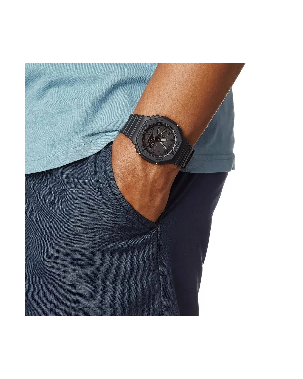 ZEGAREK MĘSKI CASIO G-SHOCK OCTAGON GA-2100-1A1ER (zd139b) ZEGAREK MĘSKI CASIO G-SHOCK OCTAGON GA-2100-1A1ER (zd139b)