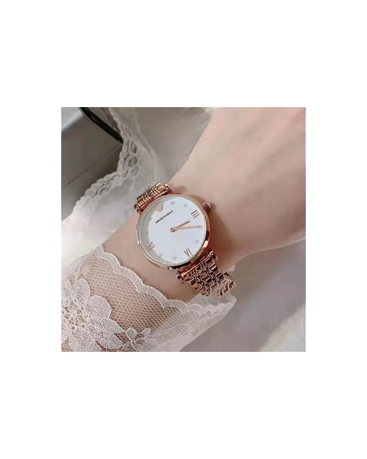 ZEGAREK DAMSKI EMPORIO ARMANI AR11267 - GIANNI T-BAR (zi526b)