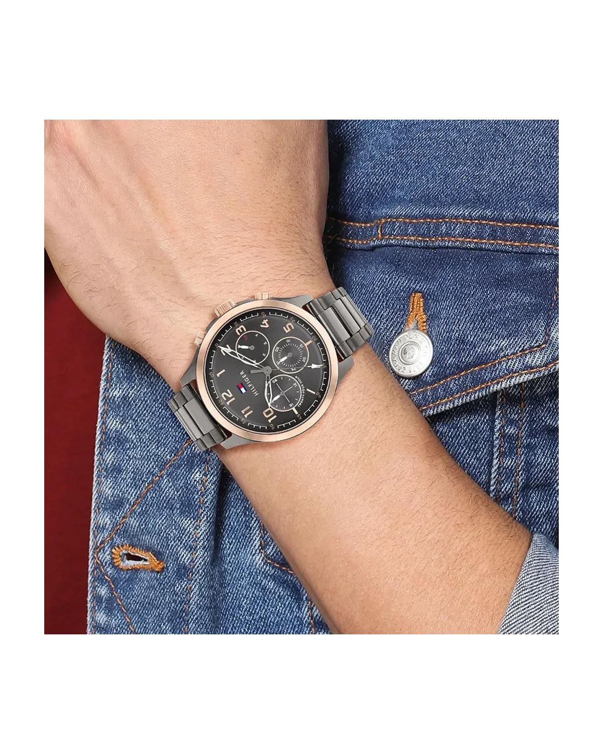 ZEGAREK MĘSKI TOMMY HILFIGER 1791871 ASHER (zf039c) ZEGAREK MĘSKI TOMMY HILFIGER 1791871 ASHER (zf039c)