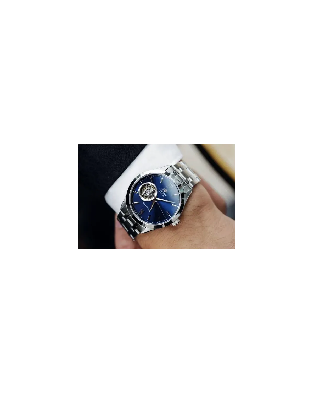 Zegarek Męski Orient Contemporary Open Heart FAG03001D0 + BOX