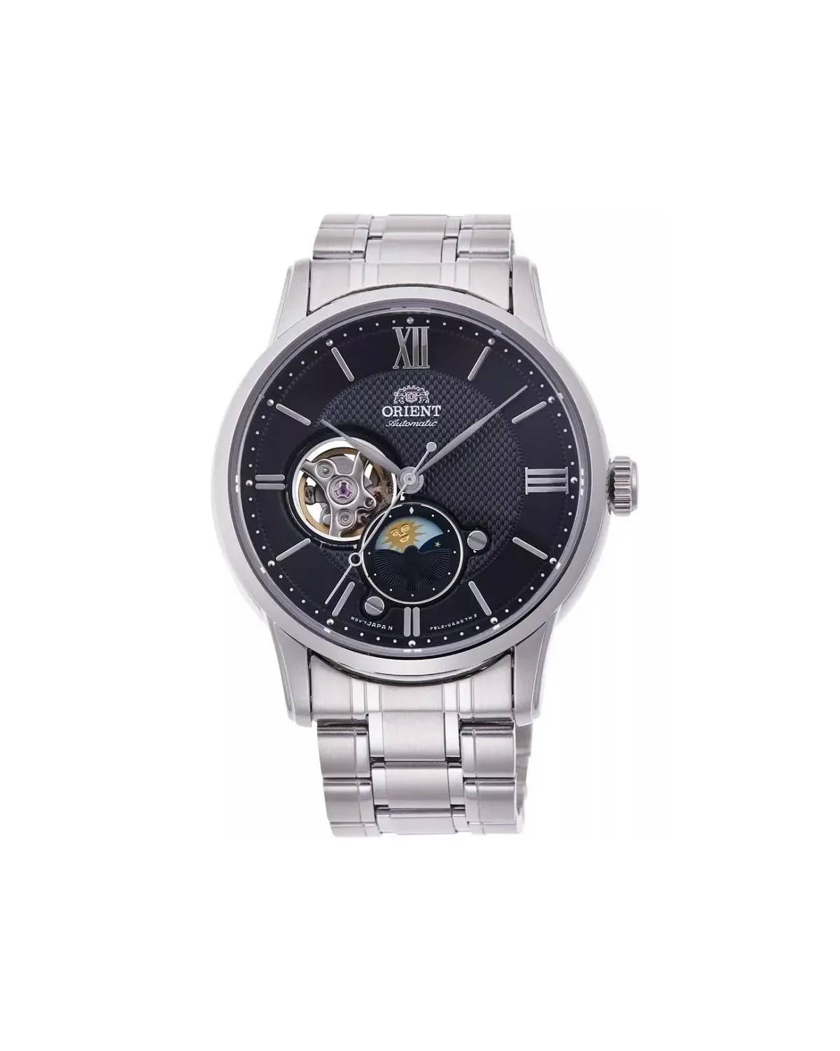 Zegarek Męski Orient Classic Sun & Moon RA-AS0008B10B + BOX Zegarek Męski Orient Classic Sun & Moon RA-AS0008B10B + BOX