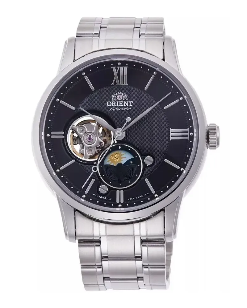Zegarek Męski Orient Classic Sun & Moon RA-AS0008B10B + BOX Zegarek Męski Orient Classic Sun & Moon RA-AS0008B10B + BOX
