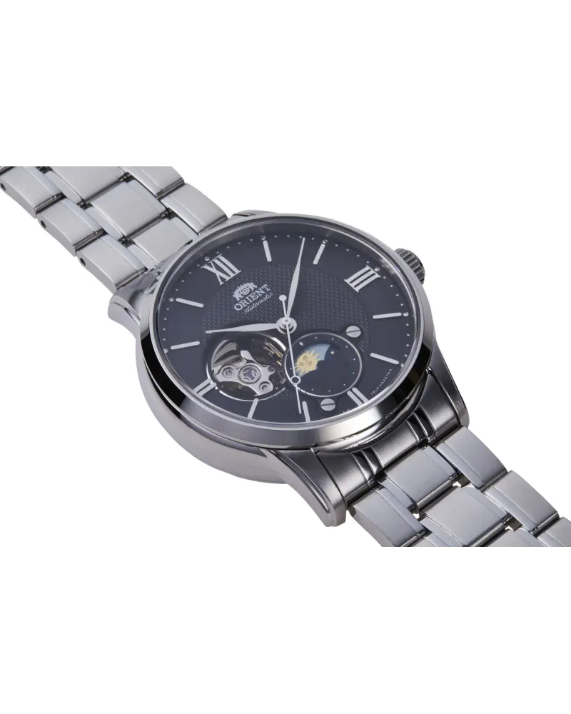 Zegarek Męski Orient Classic Sun & Moon RA-AS0008B10B + BOX Zegarek Męski Orient Classic Sun & Moon RA-AS0008B10B + BOX