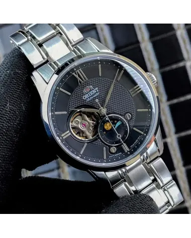 Zegarek Męski Orient Classic Sun & Moon RA-AS0008B10B + BOX Zegarek Męski Orient Classic Sun & Moon RA-AS0008B10B + BOX