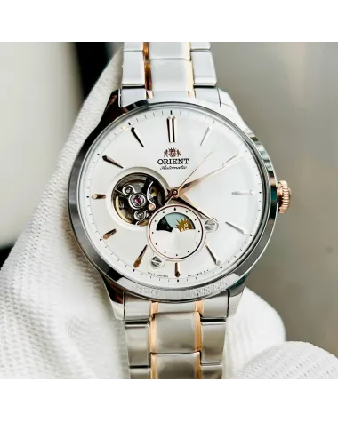 Zegarek Męski Orient Classic Sun & Moon  RA-AS0101S10B + BOX