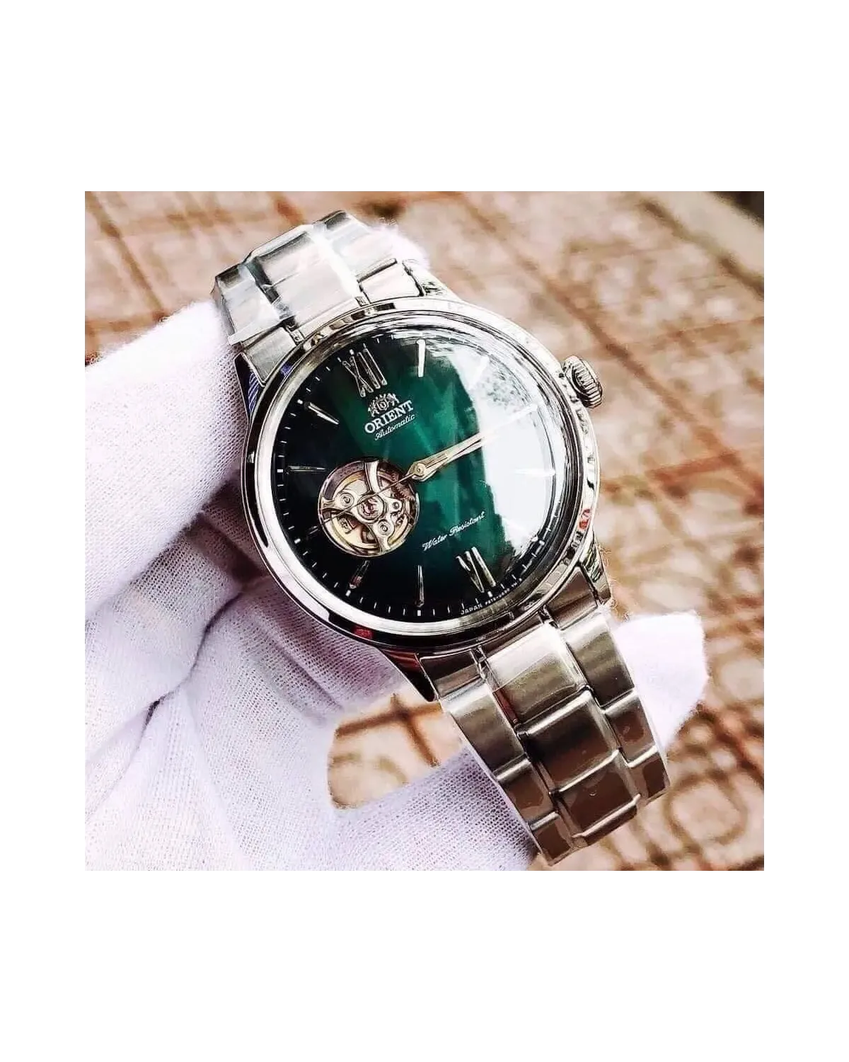 Zegarek Męski Orient Classic Bambino Open Heart RA-AG0026E10B + BOX