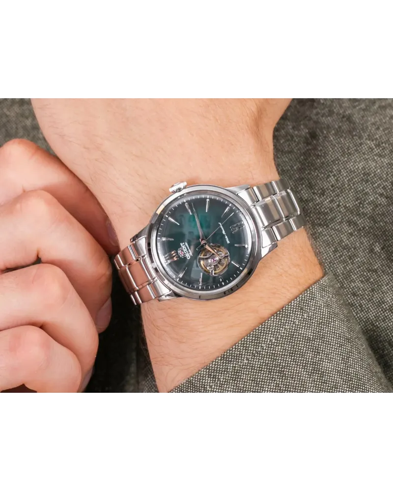 Zegarek Męski Orient Classic Bambino Open Heart RA-AG0026E10B + BOX
