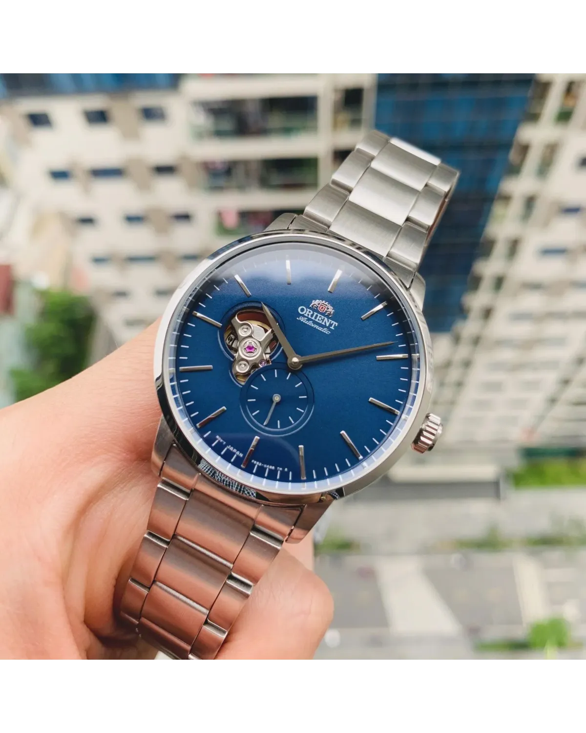 Zegarek Męski Orient Open Heart Automatic RA-AR0101L10B + BOX