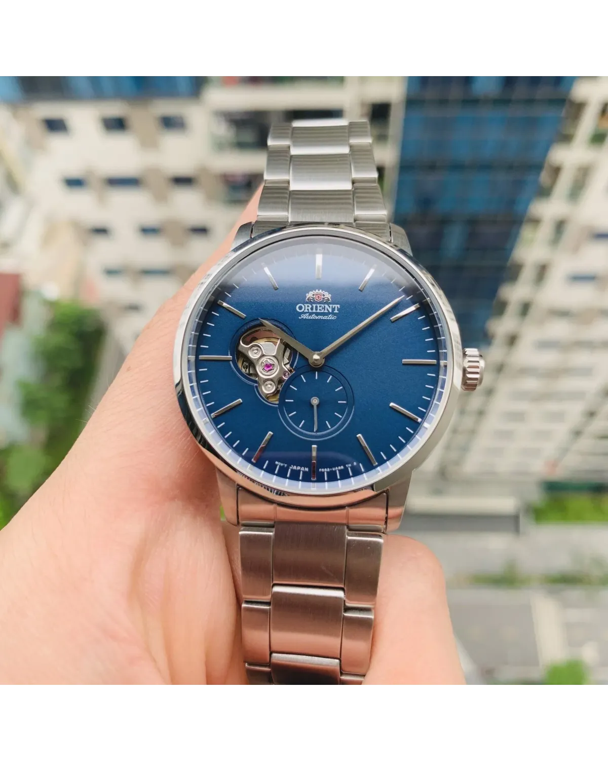 Zegarek Męski Orient Open Heart Automatic RA-AR0101L10B + BOX