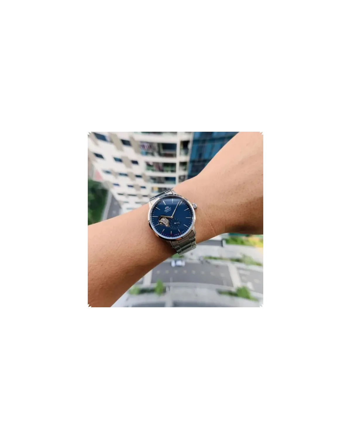 Zegarek Męski Orient Open Heart Automatic RA-AR0101L10B + BOX
