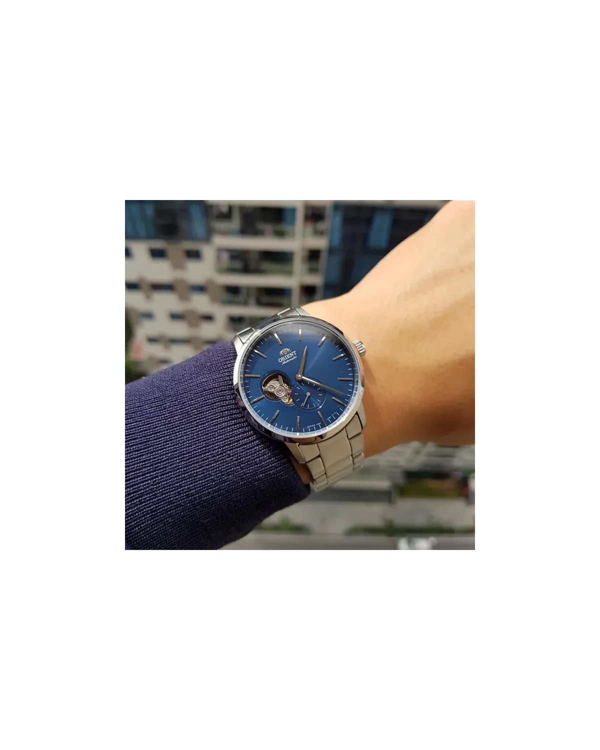 Zegarek Męski Orient Open Heart Automatic RA-AR0101L10B + BOX