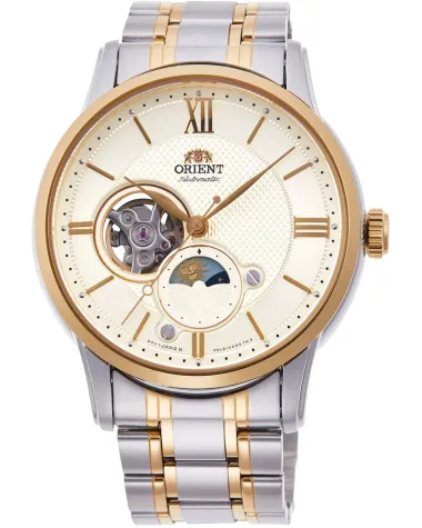 Zegarek Męski Orient Classic Sun & Moon  RA-AS0007S10B + BOX