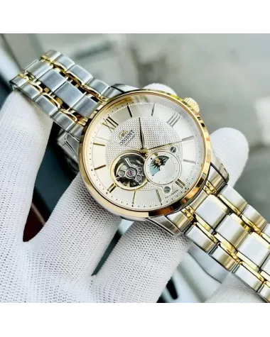 Zegarek Męski Orient Classic Sun & Moon  RA-AS0007S10B + BOX