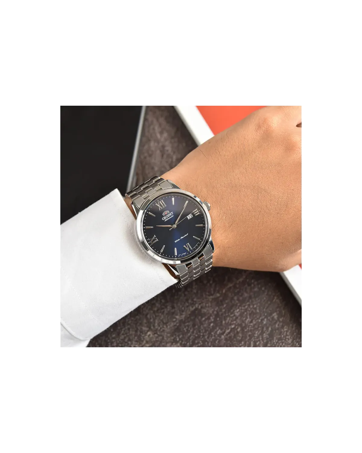 Zegarek Męski Orient Contemporary  RA-AC0F09L10B + BOX