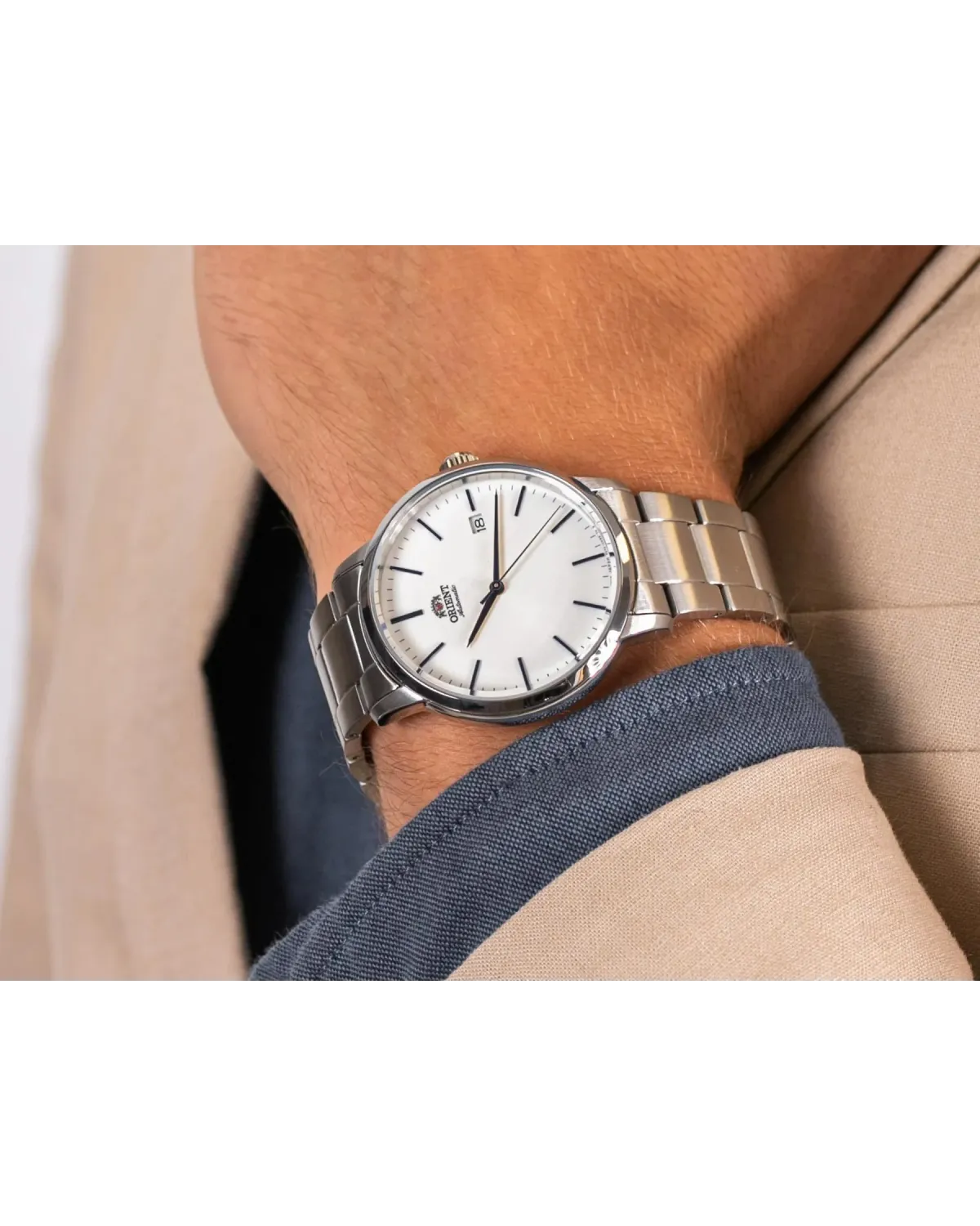 Zegarek Męski Orient Contemporary Stylish Maestro RA-AC0E02S10B + BOX