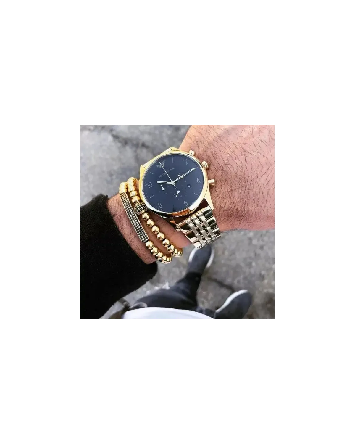 ZEGAREK MĘSKI EMPORIO ARMANI AR1893 - CLASSIC (zi003a)