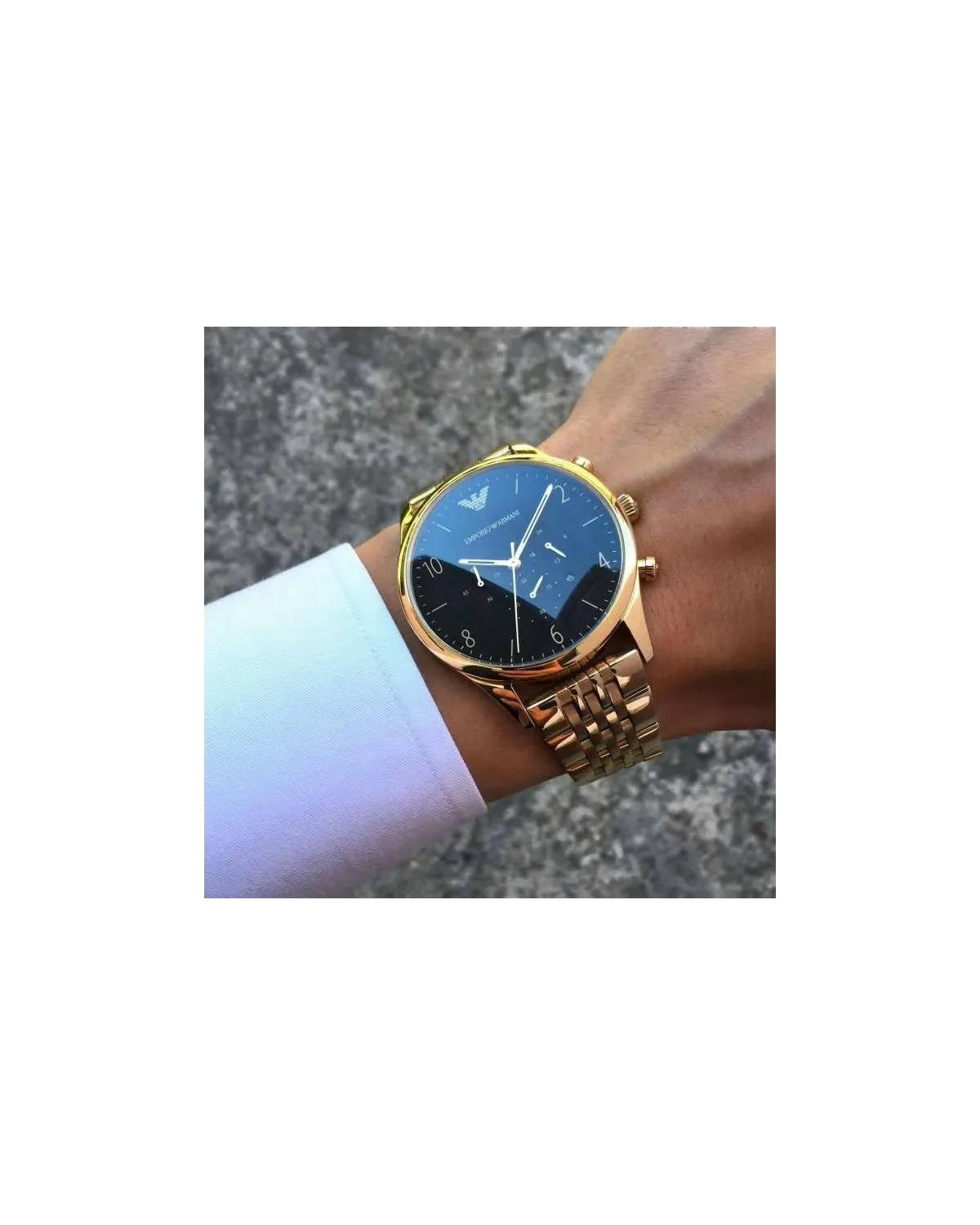 ZEGAREK MĘSKI EMPORIO ARMANI AR1893 - CLASSIC (zi003a)