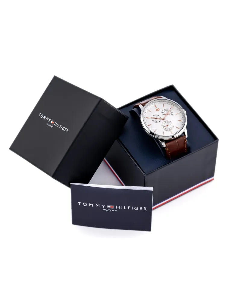 ZEGAREK MĘSKI TOMMY HILFIGER 1710389 BRAD (zf076a) + BOX ZEGAREK MĘSKI TOMMY HILFIGER 1710389 BRAD (zf076a) + BOX