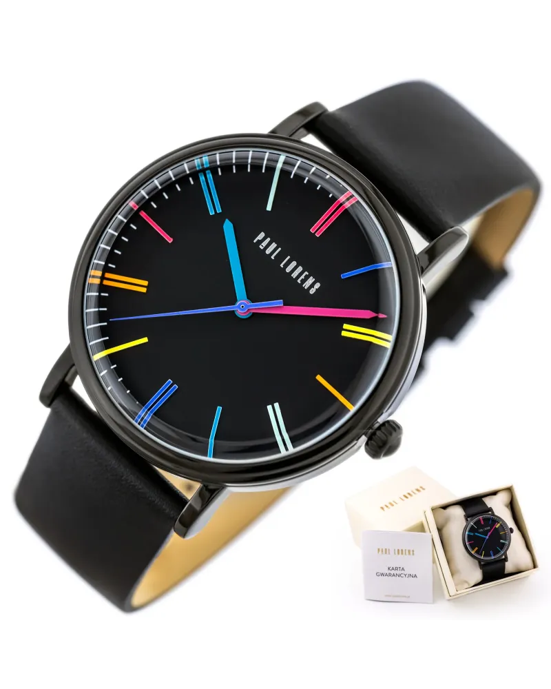 ZEGAREK DAMSKI PAUL LORENS 41mm PL12600A2-1A1 (zg586a) + BOX