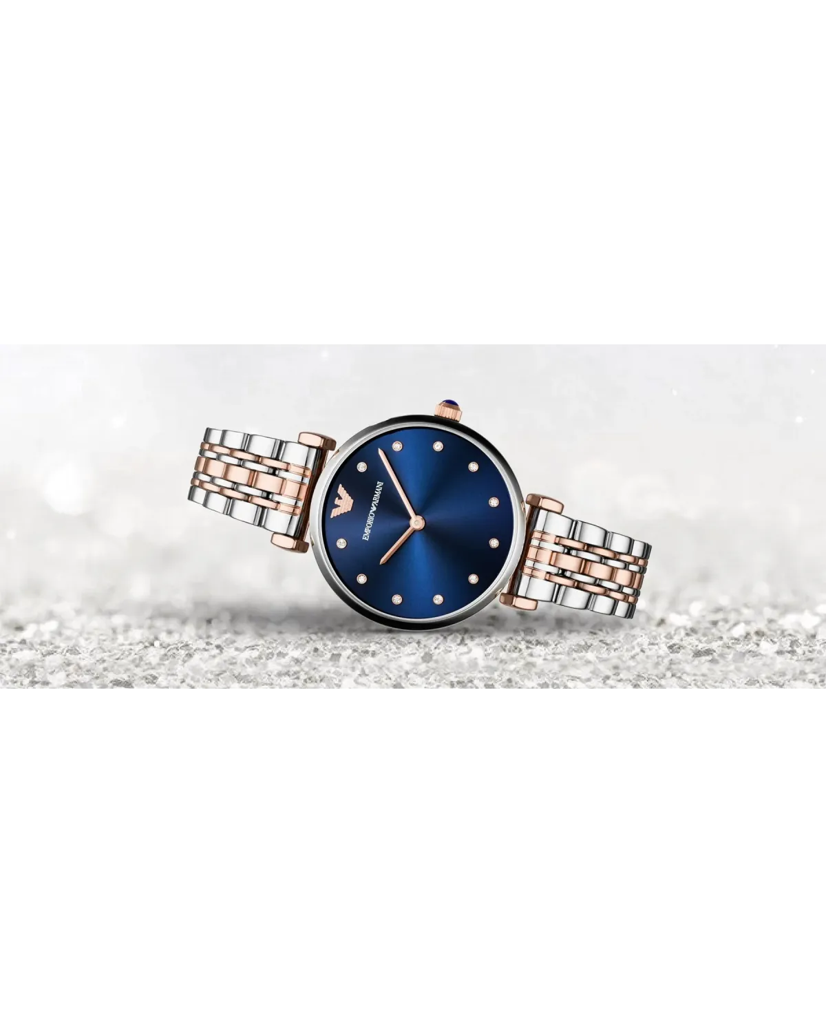 ZEGAREK DAMSKI EMPORIO ARMANI AR11092 - Gianni T-bar + BOX