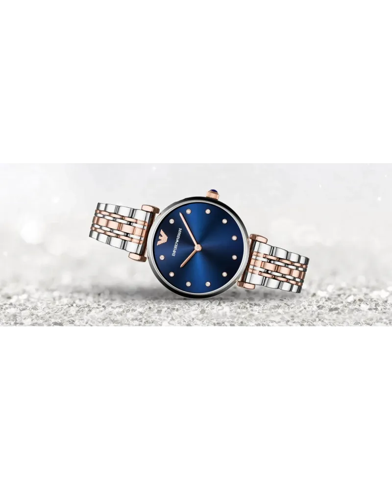 ZEGAREK DAMSKI EMPORIO ARMANI AR11092 - Gianni T-bar + BOX