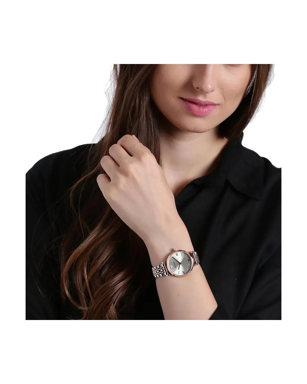 ZEGAREK DAMSKI EMPORIO ARMANI AR1840 - GIANNI T-BAR (zi526e)