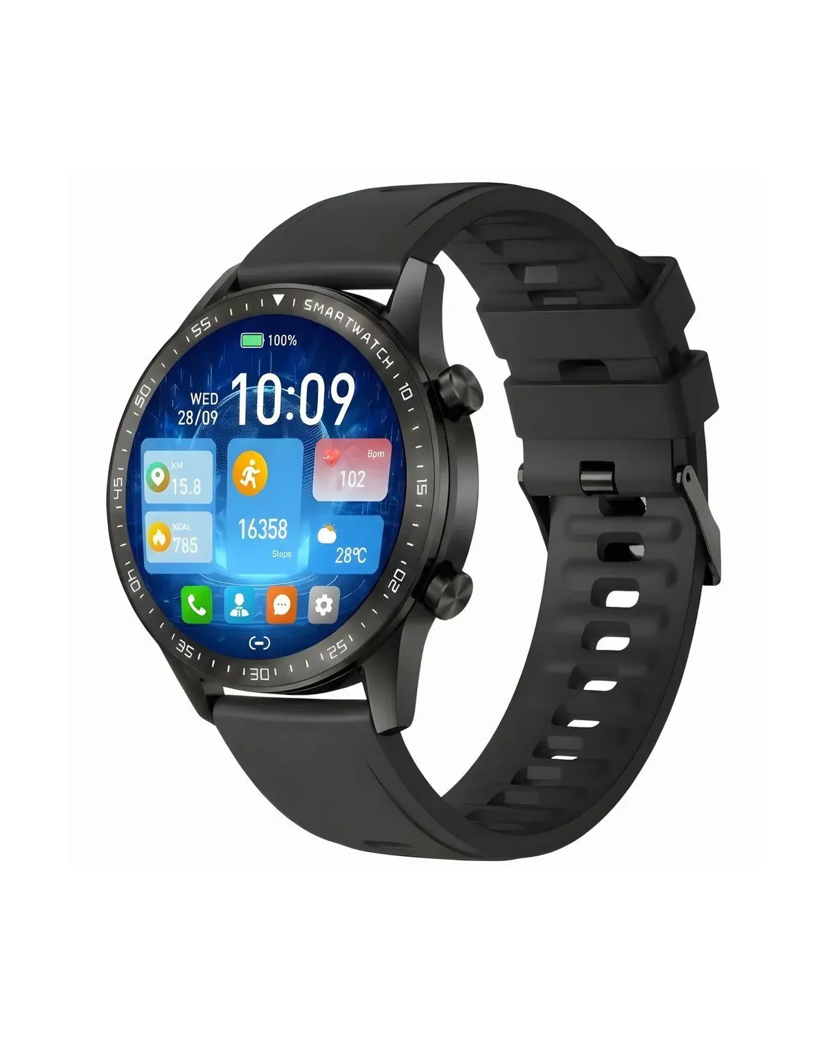 SMARTWATCH MĘSKI GRAVITY GT10-1 - AMOLED, DODATKOWY PASEK (sg046a) SMARTWATCH MĘSKI GRAVITY GT10-1 - AMOLED, DODATKOWY PASEK (sg046a)