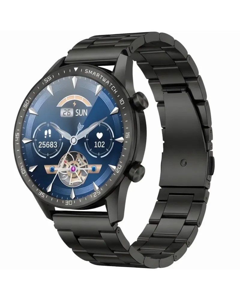 SMARTWATCH MĘSKI GRAVITY GT10-1 - AMOLED, DODATKOWY PASEK (sg046a) SMARTWATCH MĘSKI GRAVITY GT10-1 - AMOLED, DODATKOWY PASEK (sg046a)