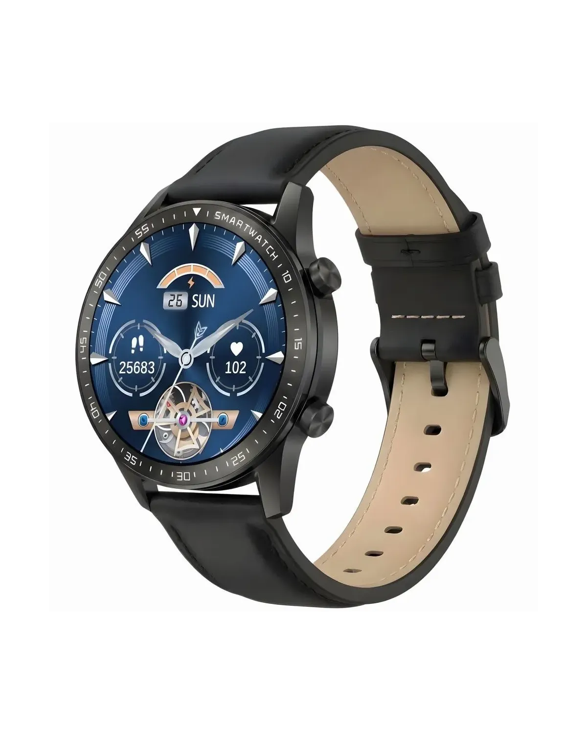 SMARTWATCH MĘSKI GRAVITY GT10-2 - AMOLED, DODATKOWY PASEK (sg046b) SMARTWATCH MĘSKI GRAVITY GT10-2 - AMOLED, DODATKOWY PASEK (sg046b)