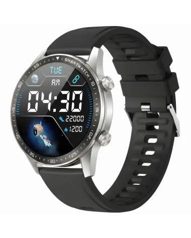 SMARTWATCH MĘSKI GRAVITY GT10-6 - AMOLED, DODATKOWY PASEK (sg046f)