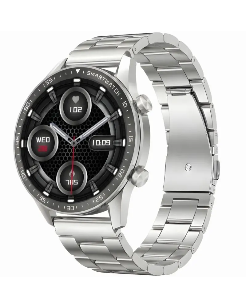 SMARTWATCH MĘSKI GRAVITY GT10-6 - AMOLED, DODATKOWY PASEK (sg046f)