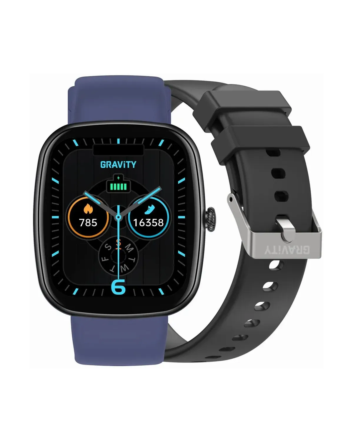 SMARTWATCH UNISEX GRAVITY GT18-9 - ROZMOWY BLUETOOTH, DODATKOWY PASEK (sg036i) SMARTWATCH UNISEX GRAVITY GT18-9 - ROZMOWY BLUETOOTH, DODATKOWY PASEK (sg036i)