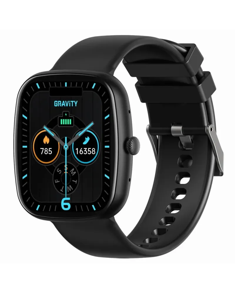 SMARTWATCH UNISEX GRAVITY GT18-10 - ROZMOWY BLUETOOTH, DODATKOWY PASEK (sg036j)