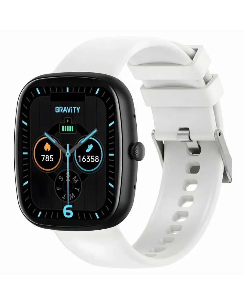 SMARTWATCH UNISEX GRAVITY GT18-10 - ROZMOWY BLUETOOTH, DODATKOWY PASEK (sg036j)