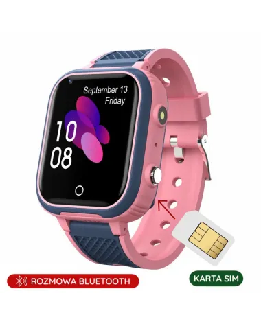 SMARTWATCH DZIECIĘCY PACIFIC 30-2 KIDS - pink (sy026b)