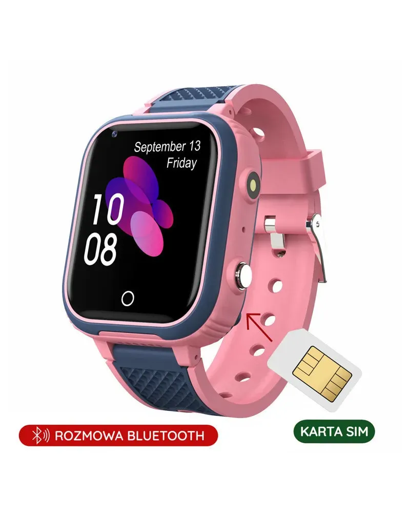 SMARTWATCH DZIECIĘCY PACIFIC 30-2 KIDS - pink (sy026b) SMARTWATCH DZIECIĘCY PACIFIC 30-2 KIDS - pink (sy026b)