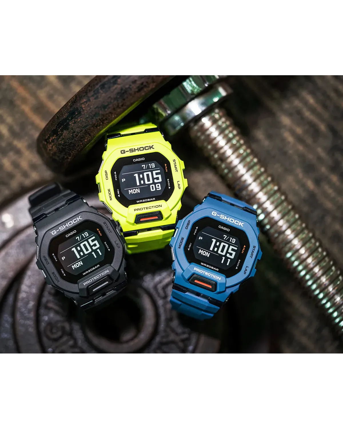 ZEGAREK MĘSKI CASIO G-SHOCK G-SQUAD GBD-200-2ER (zd157b)
