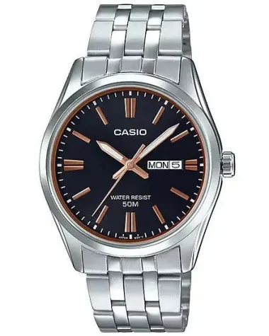 ZEGAREK MĘSKI CASIO MTP-1335D 1A2VDF (zd026b) + BOX
