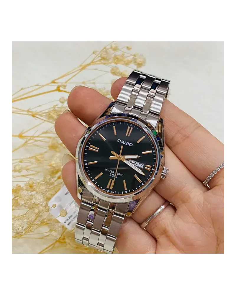 ZEGAREK MĘSKI CASIO MTP-1335D 1A2VDF (zd026b) + BOX