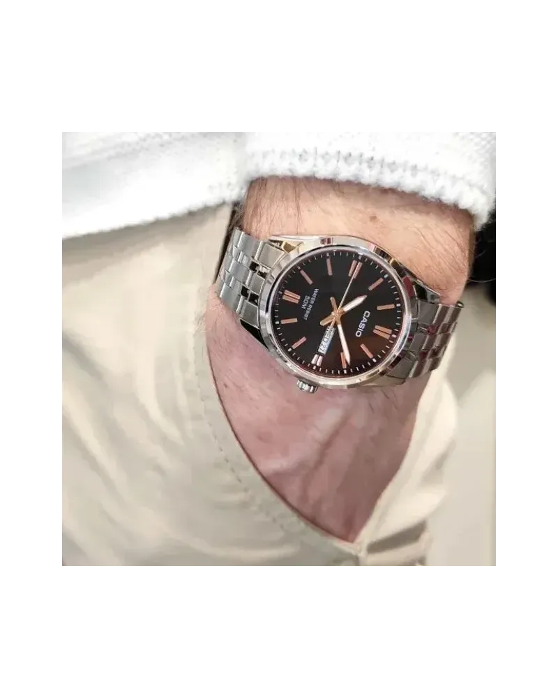 ZEGAREK MĘSKI CASIO MTP-1335D 1A2VDF (zd026b) + BOX