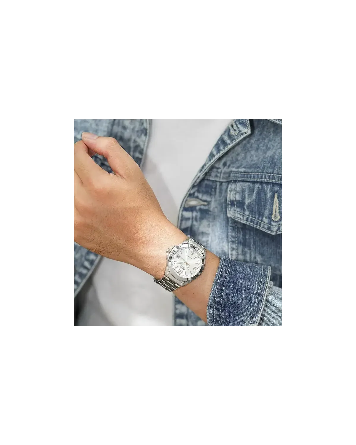 ZEGAREK MĘSKI CASIO MTP-1215A-7ADF (zd118a) + BOX