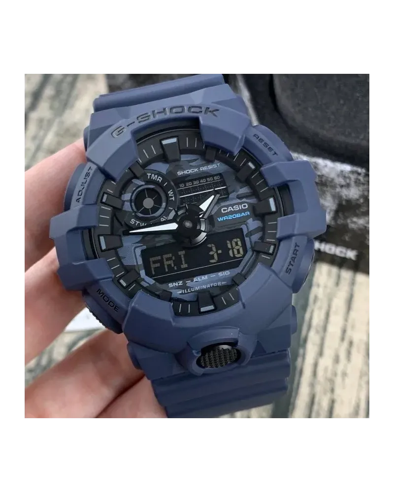 ZEGAREK MĘSKI CASIO G-SHOCK GA-700CA-2AER (zd140c) ZEGAREK MĘSKI CASIO G-SHOCK GA-700CA-2AER (zd140c)