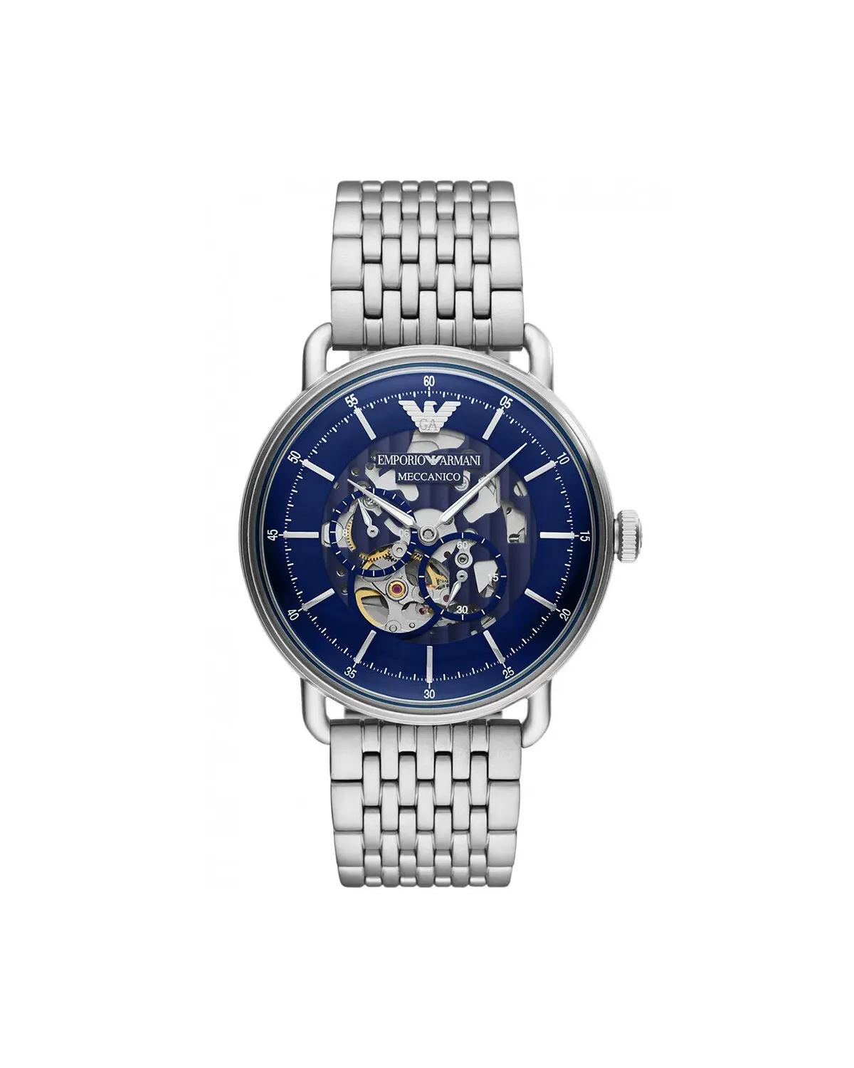 ZEGAREK MĘSKI EMPORIO ARMANI AVIATOR AUTOMATIC AR60024 + BOX (zi098a)