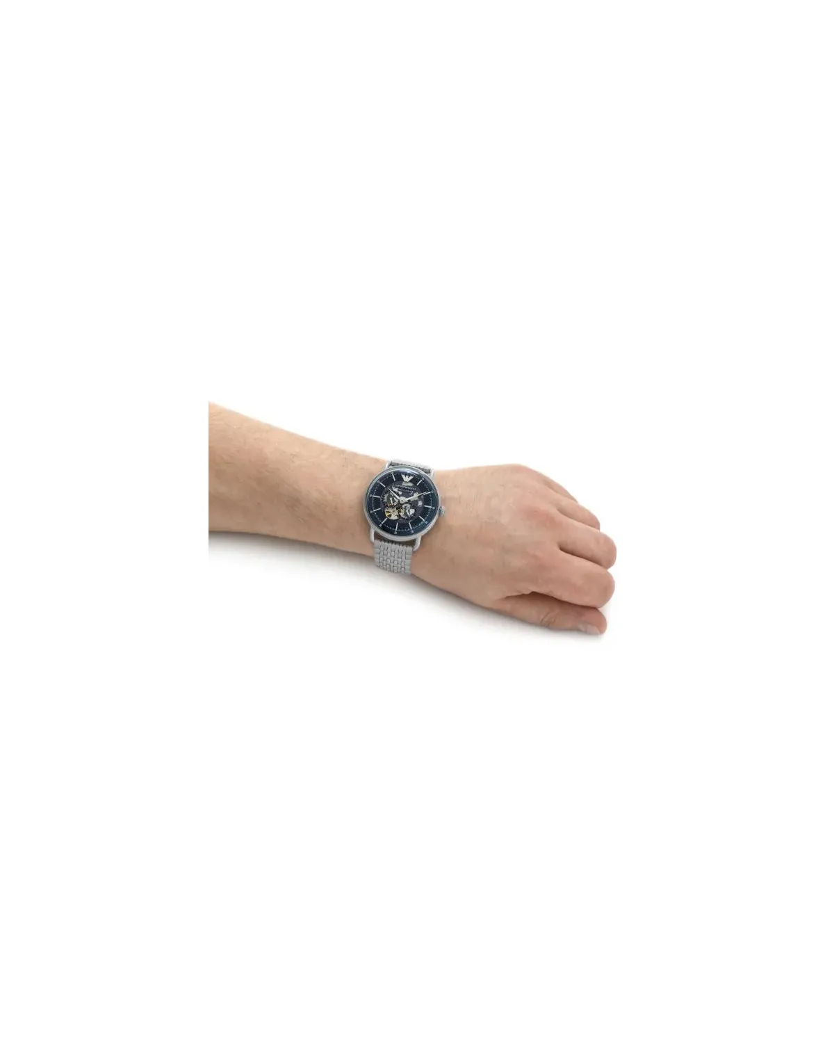 ZEGAREK MĘSKI EMPORIO ARMANI AVIATOR AUTOMATIC AR60024 + BOX (zi098a)