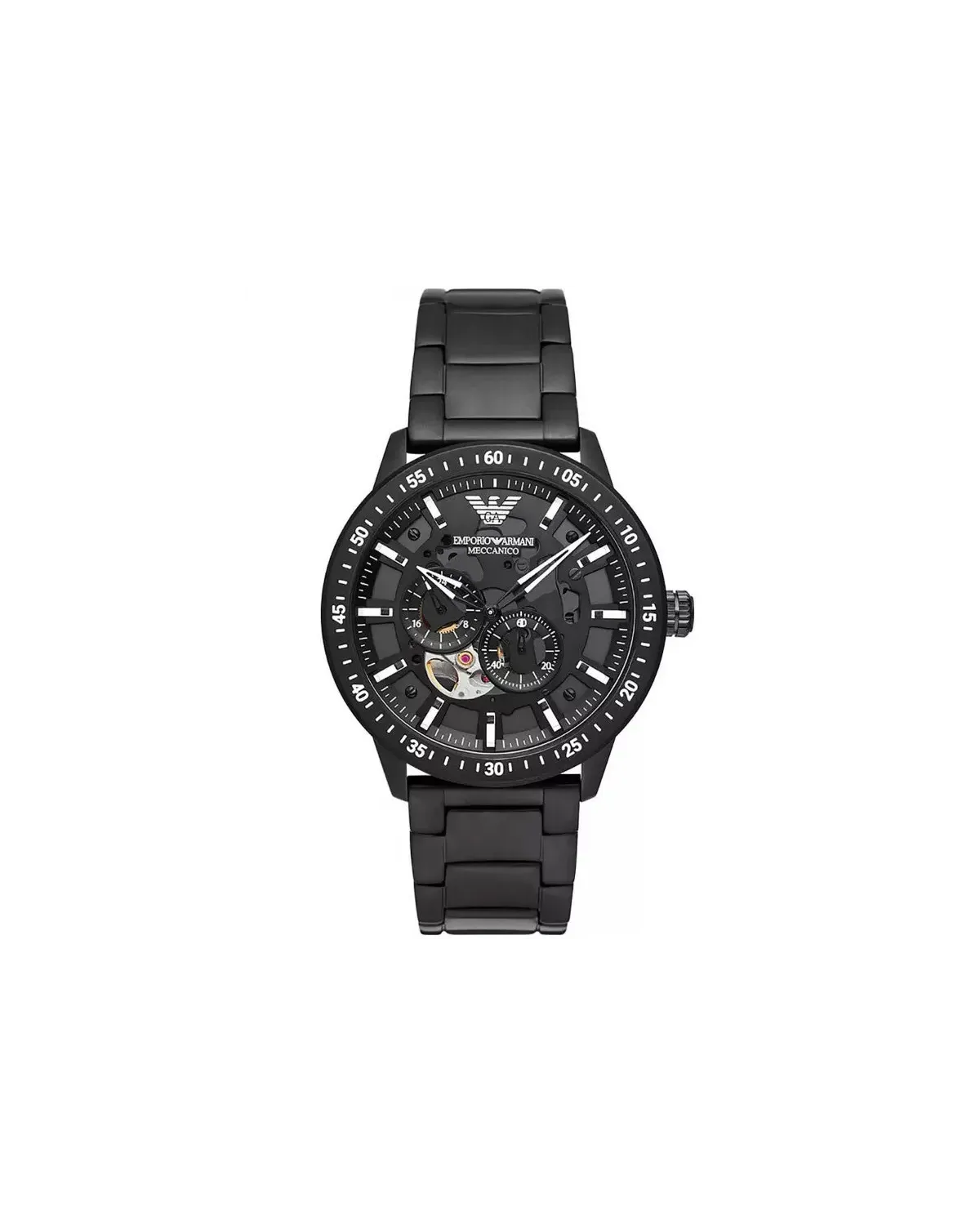 ZEGAREK MĘSKI EMPORIO ARMANI AR60054 - MARIO MECCANICO - AUTOMAT (zi056c) ZEGAREK MĘSKI EMPORIO ARMANI AR60054 - MARIO MECCANICO - AUTOMAT (zi056c)