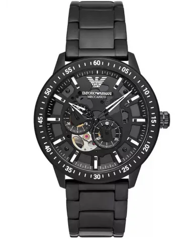 ZEGAREK MĘSKI EMPORIO ARMANI AR60054 - MARIO MECCANICO - AUTOMAT (zi056c)