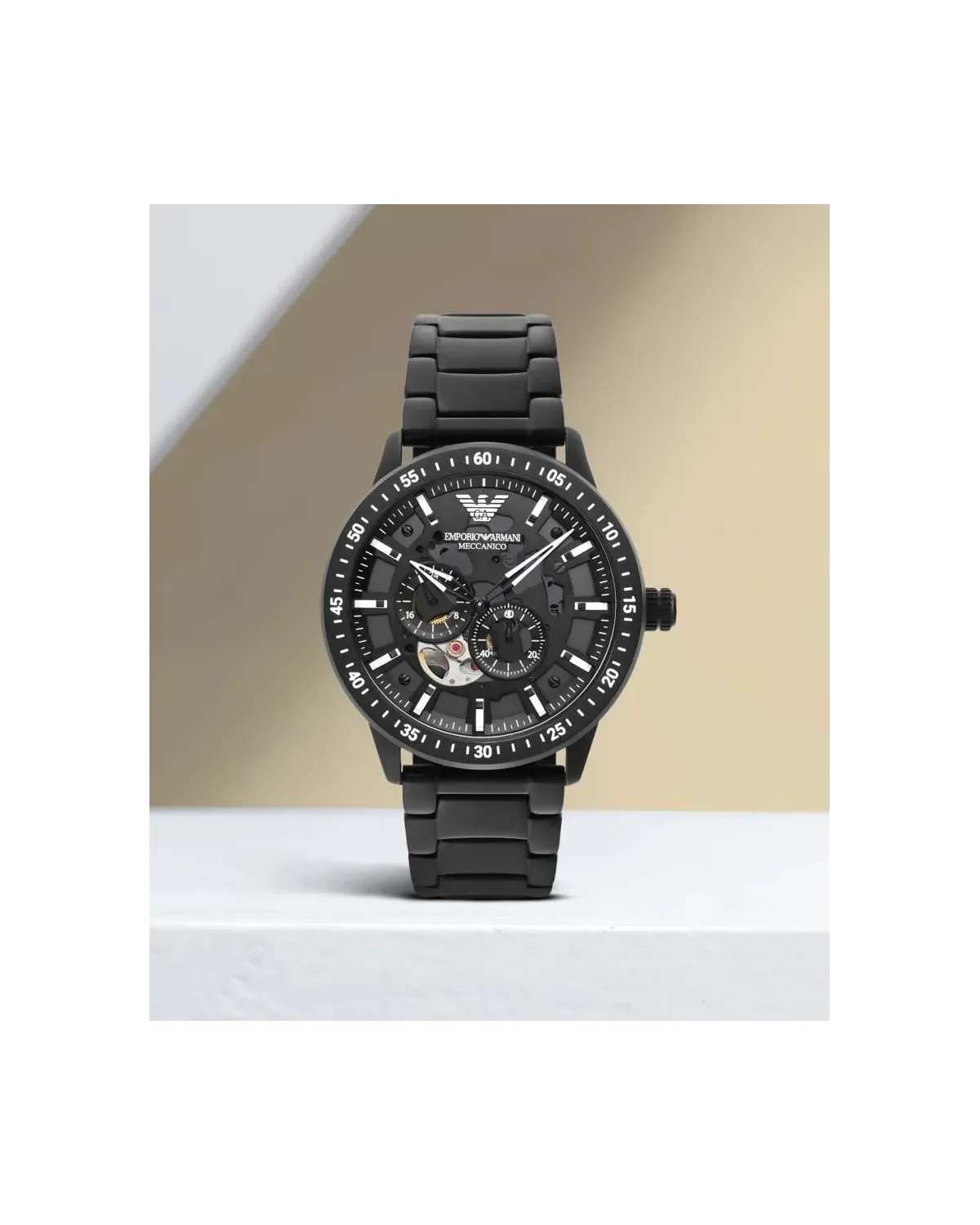 ZEGAREK MĘSKI EMPORIO ARMANI AR60054 - MARIO MECCANICO - AUTOMAT (zi056c) ZEGAREK MĘSKI EMPORIO ARMANI AR60054 - MARIO MECCANICO - AUTOMAT (zi056c)